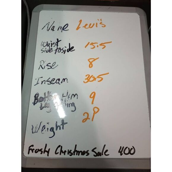 Levi's Jeans Ladies 8 Low Rise Bootcut Distressed - Picture 7 of 9